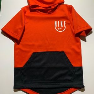 Nike Boys Hoodie with short sleeve arms - Used